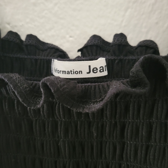 Reformation Jeans Leonore Top Size Small - Picture 4 of 5